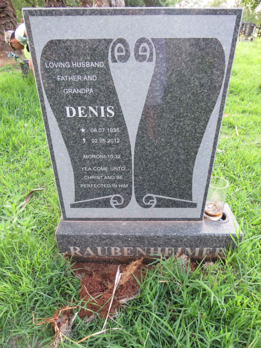 RAUBENHEIMER Denis 1935-2012