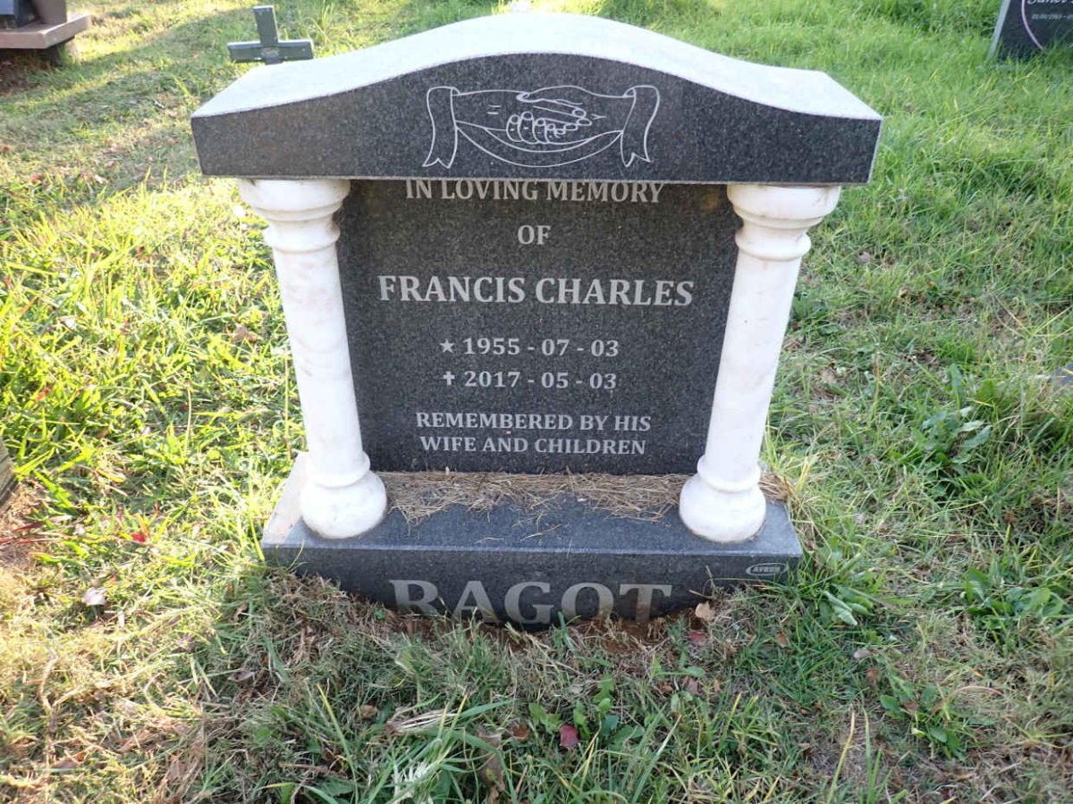 RAGOT Francis Charles 1955-2017