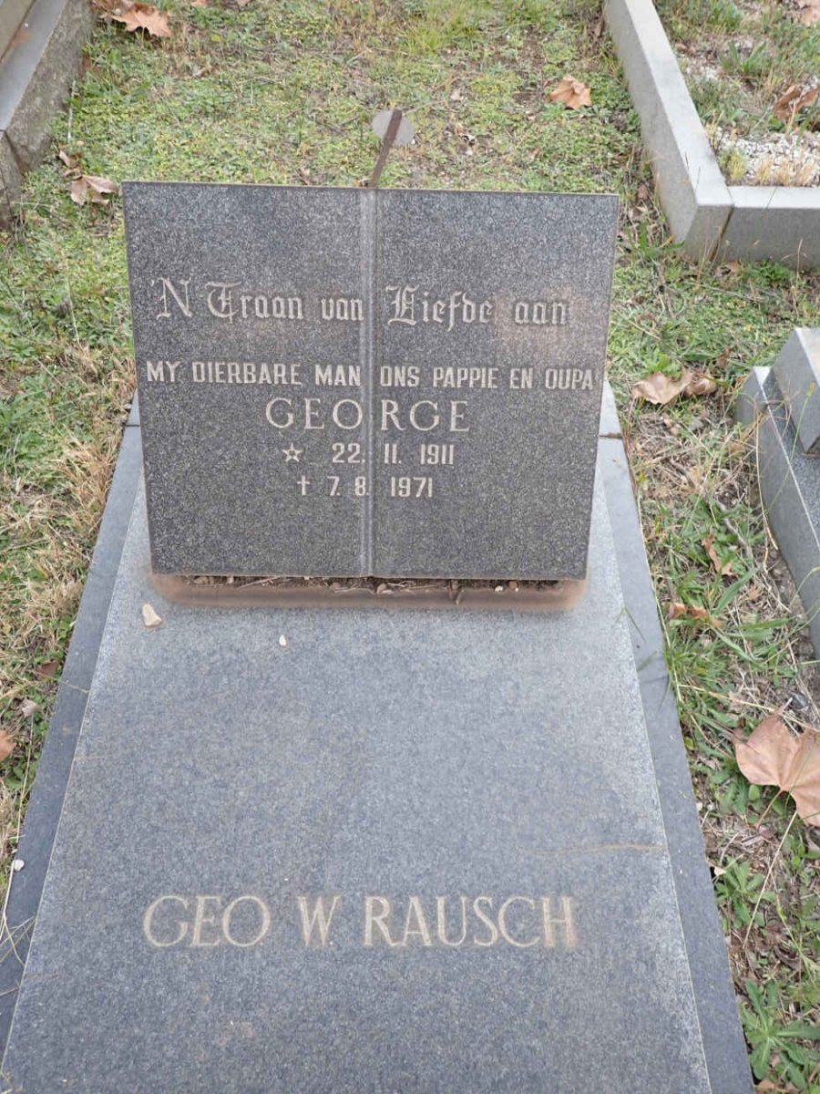 RAUSCH George W. 1911-1971