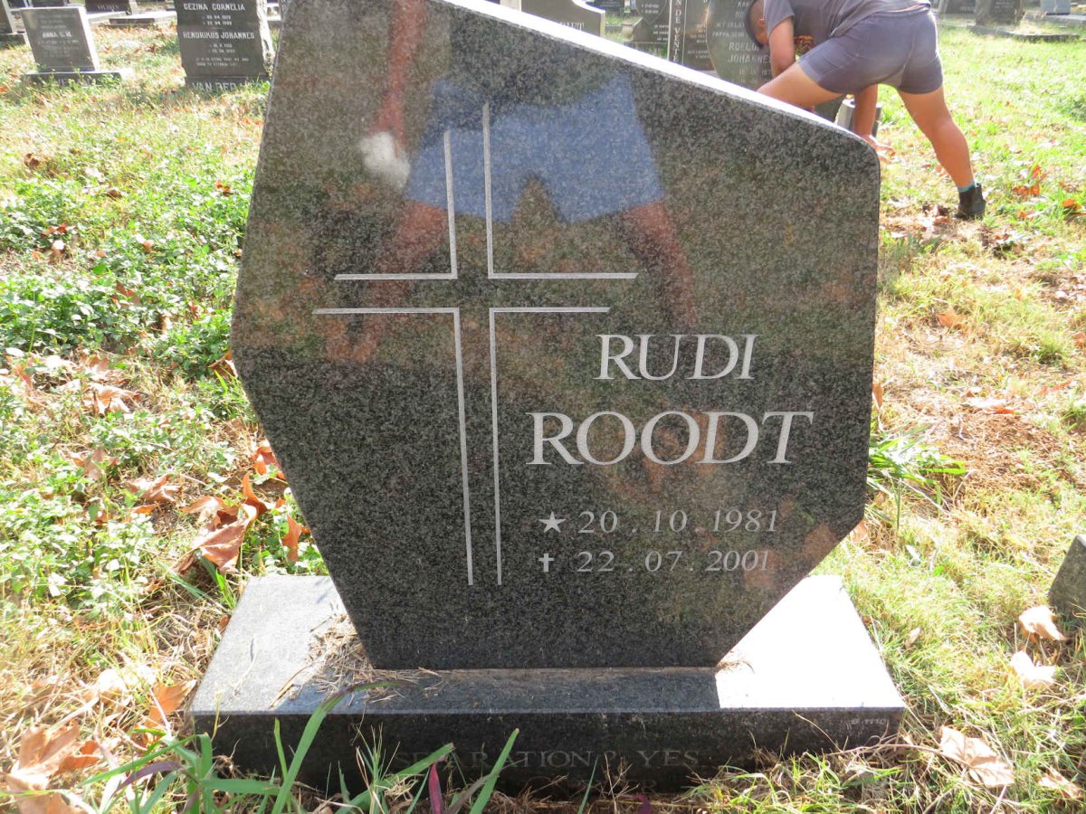 ROODT Rudi 1981-2001