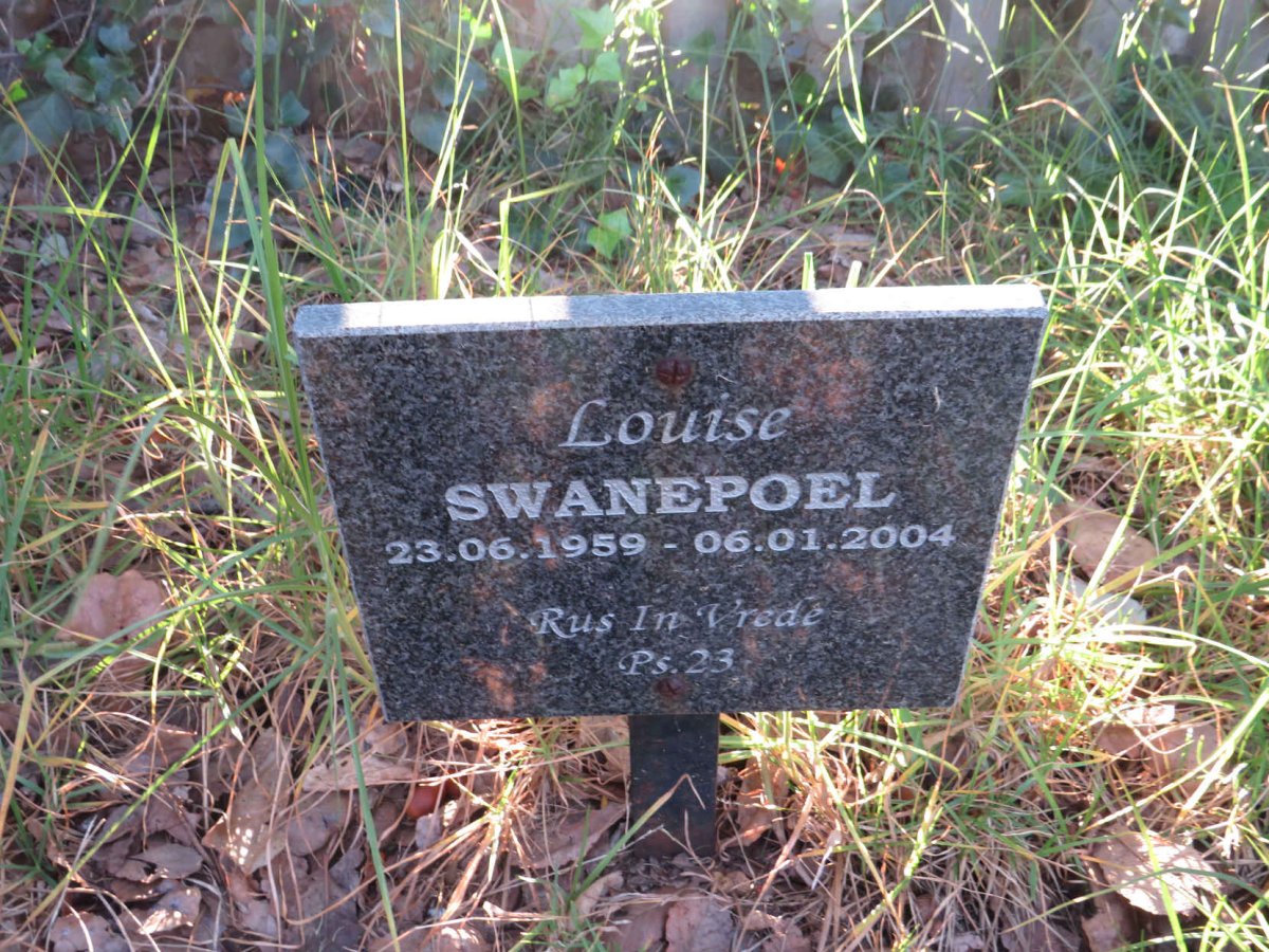 SWANEPOEL Louise 1959-2004