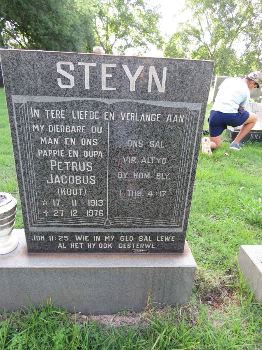 STEYN Petrus Jacobus 1913-1976