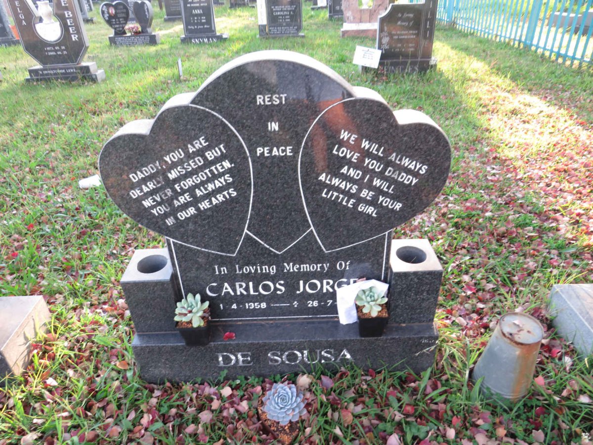 SOUSA Carlos Jorge, de 1958-