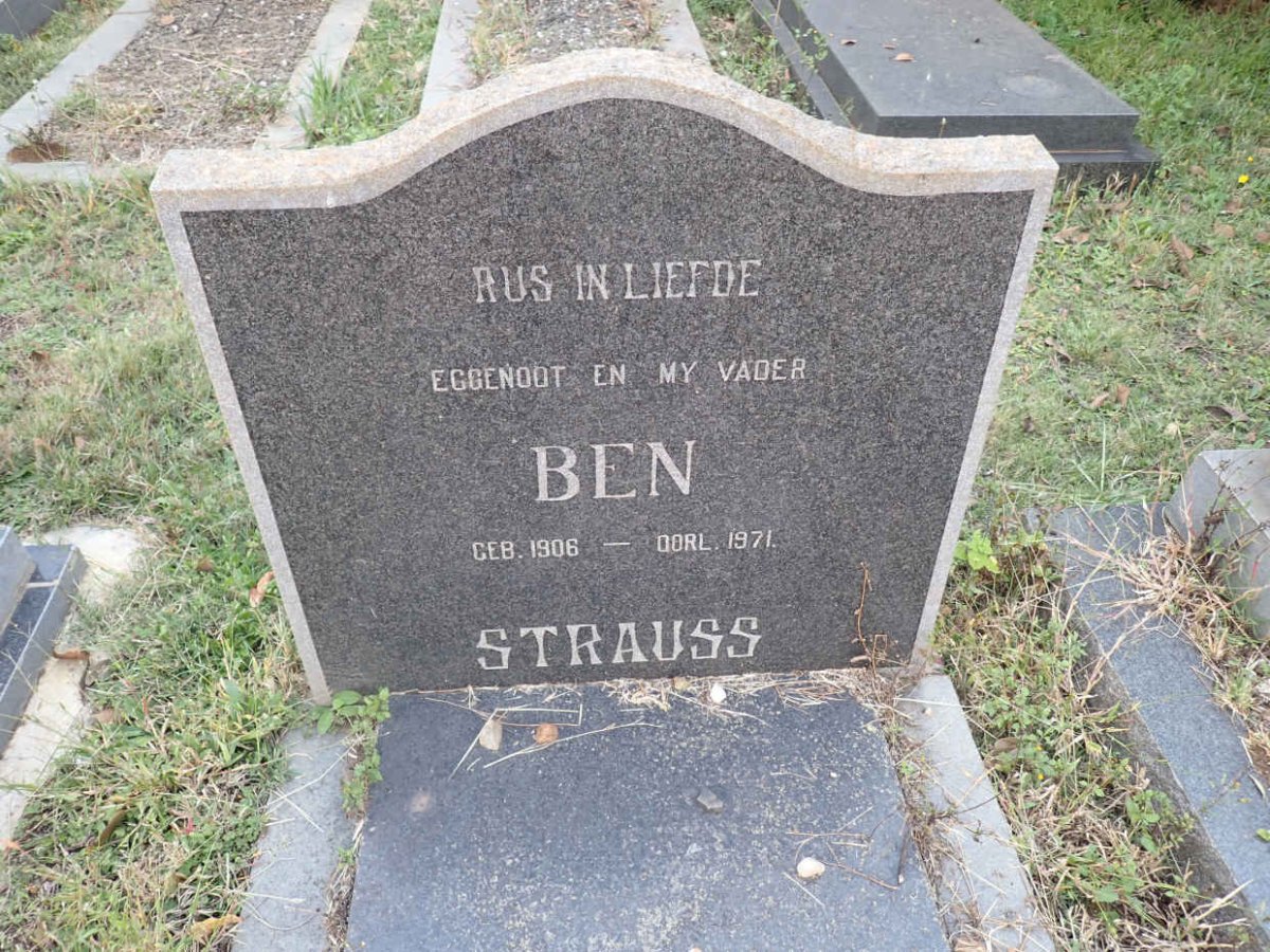 STRAUSS Ben 1906-1971