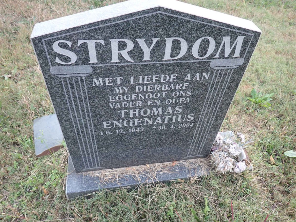 STRYDOM Thomas Engenatius 1942-2004