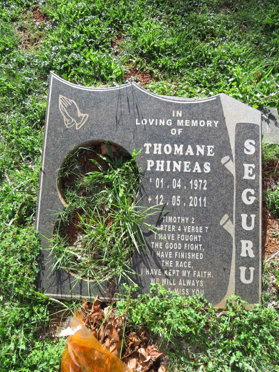 SEGURU Thomane Phineas 1972-2011