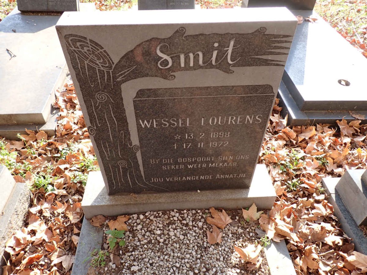 SMIT Wessel Lourens 1898-1972