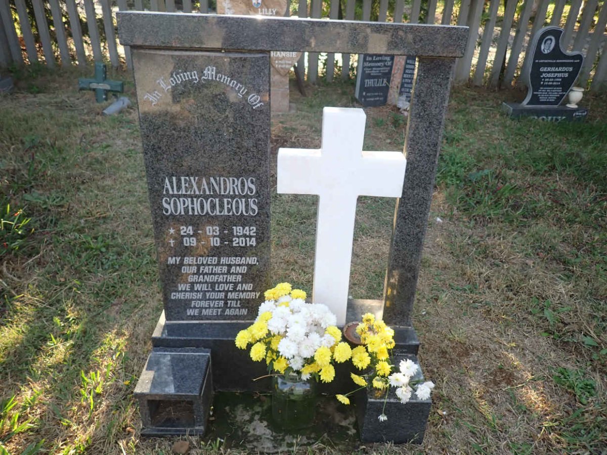 SOPHOCLEOUS Alexandros 1942-2014