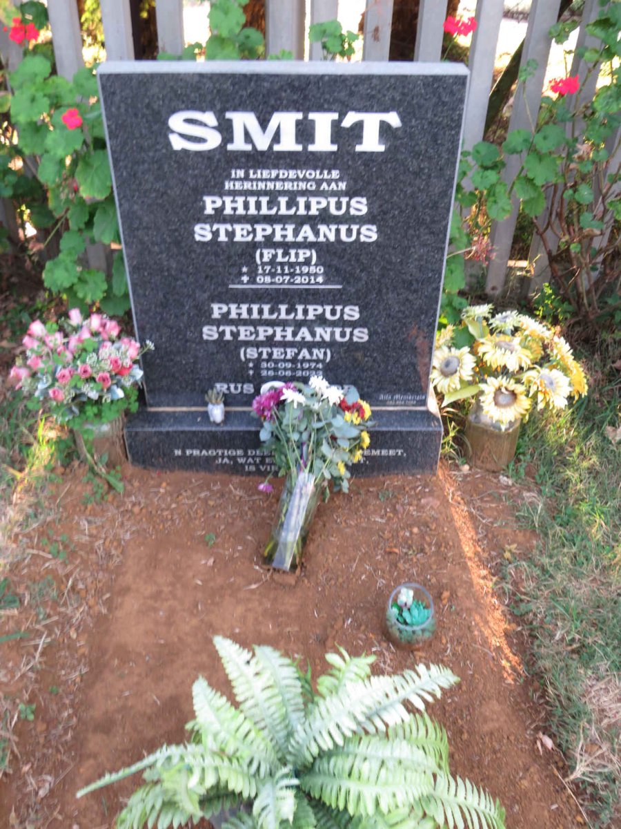SMIT Phillipus Stephanus 1950-2014 :: SMIT Phillipus Stephanus 1974-2022