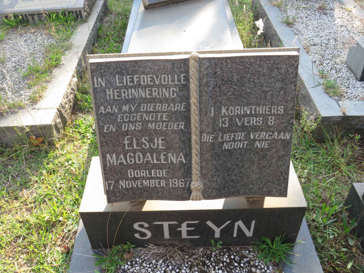 STEYN Elsje Magdalena -1967