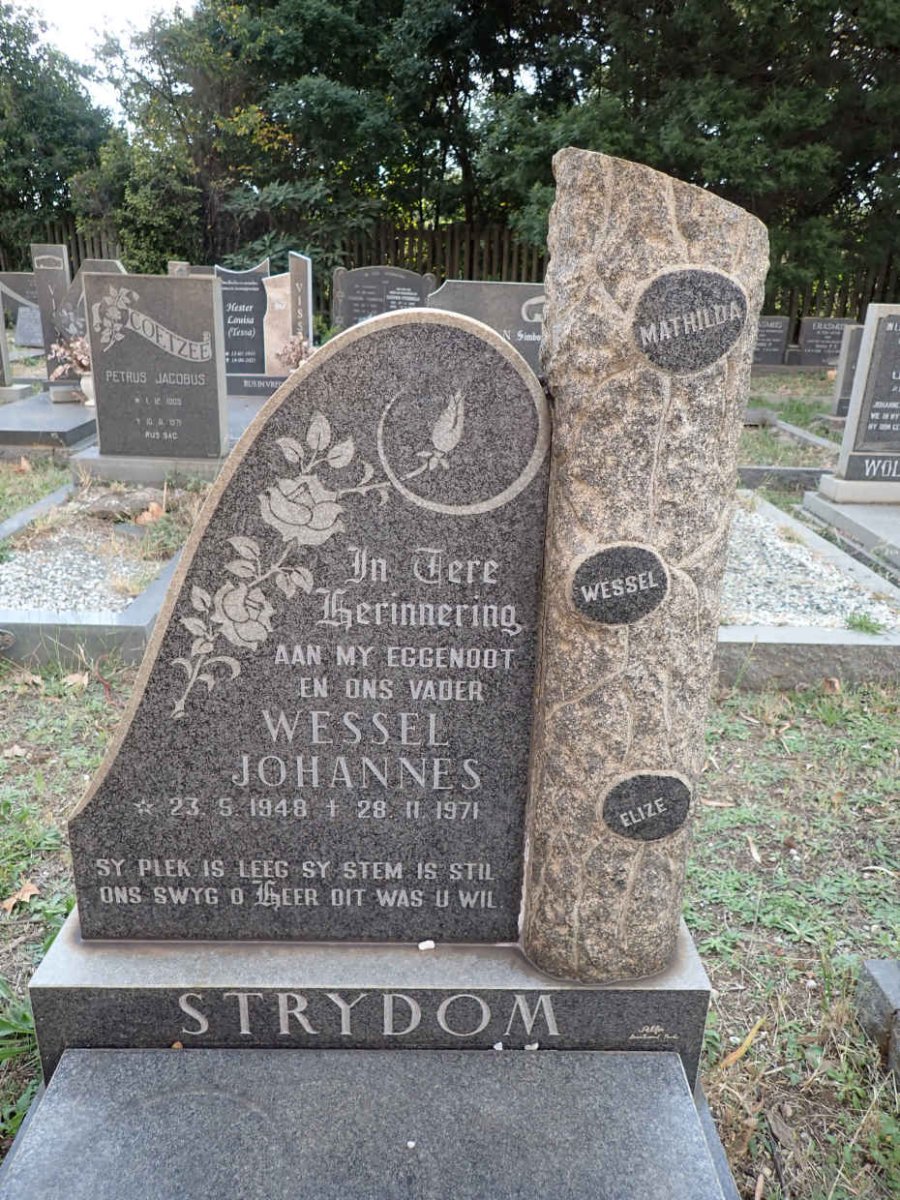 STRYDOM Wessel Johannes 1948-1971
