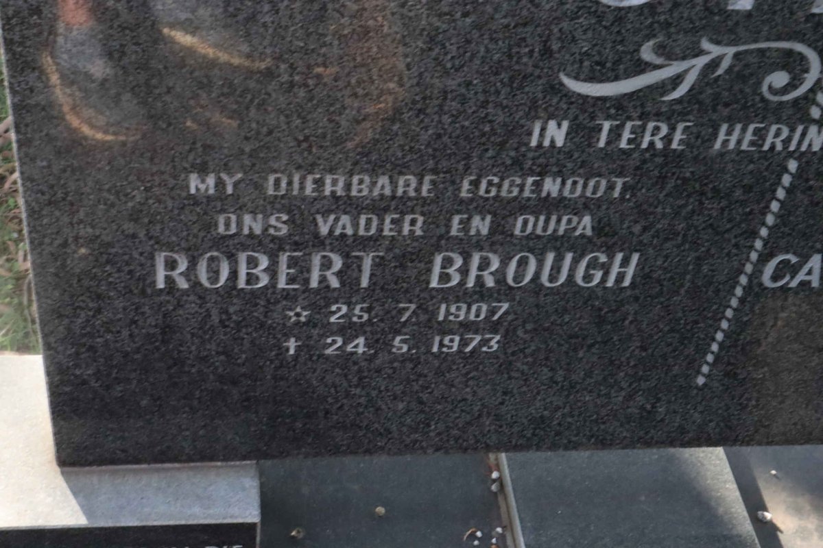 STEIJN Robert Brough 1907-1973 &amp; Catharina Elizabeth 1909-1996