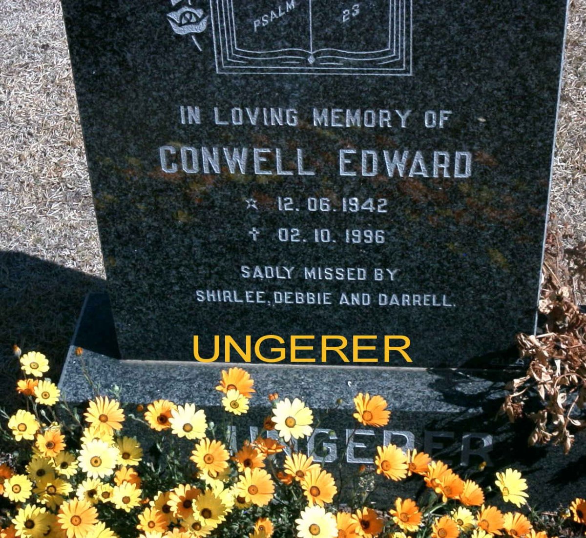 UNGERER Conwell Edward 1942-1996