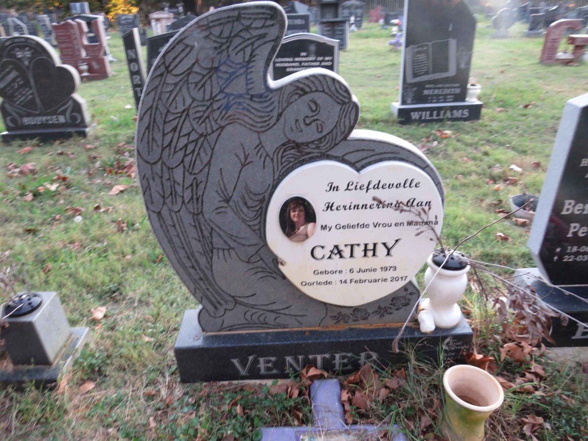 VENTER Cathy 1973-2017