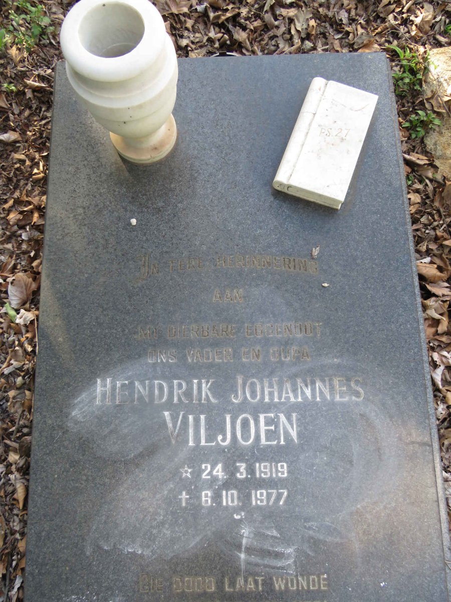 VILJOEN Hendrik Johannes 1919-1977