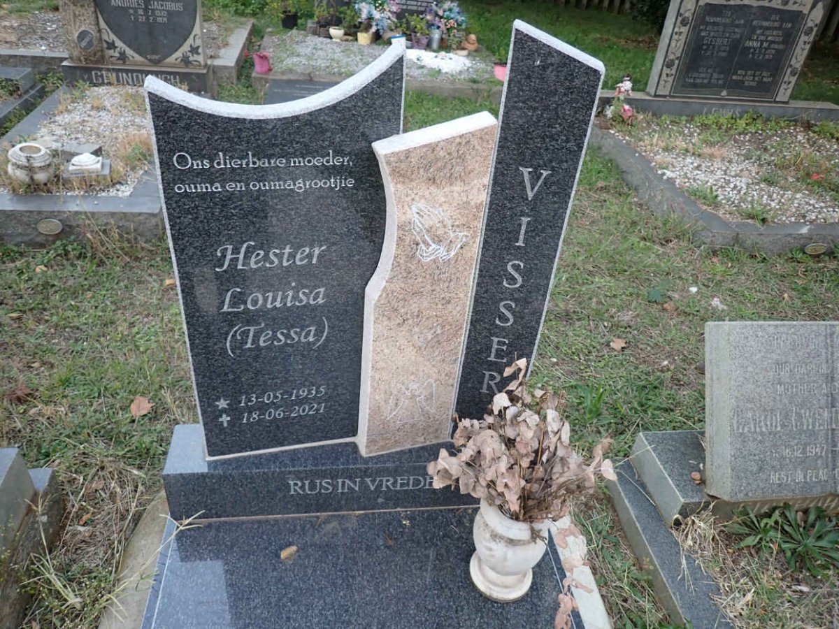 VISSER Hester Louisa 1935-2021