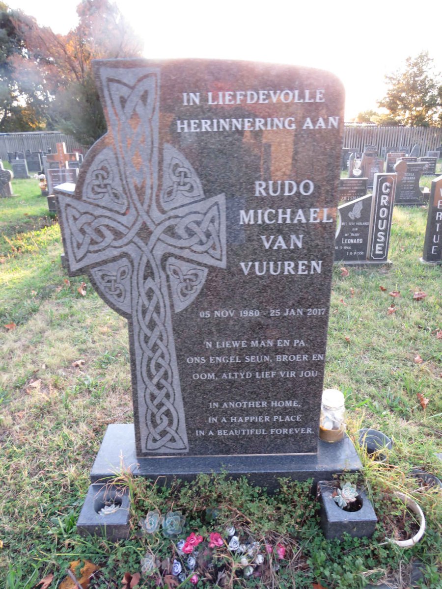 VUUREN Rudo Michael, van 1980-2017