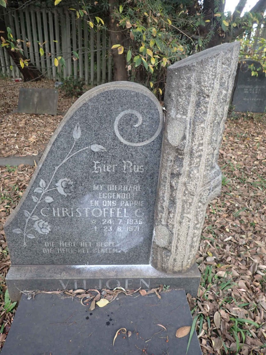 VILJOEN Christoffel G. 1935-1971
