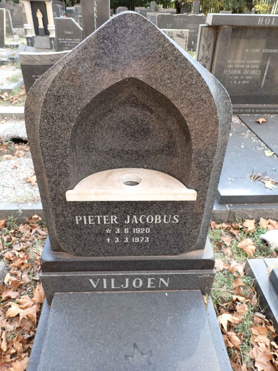 VILJOEN Pieter Jacobus 1920-1973