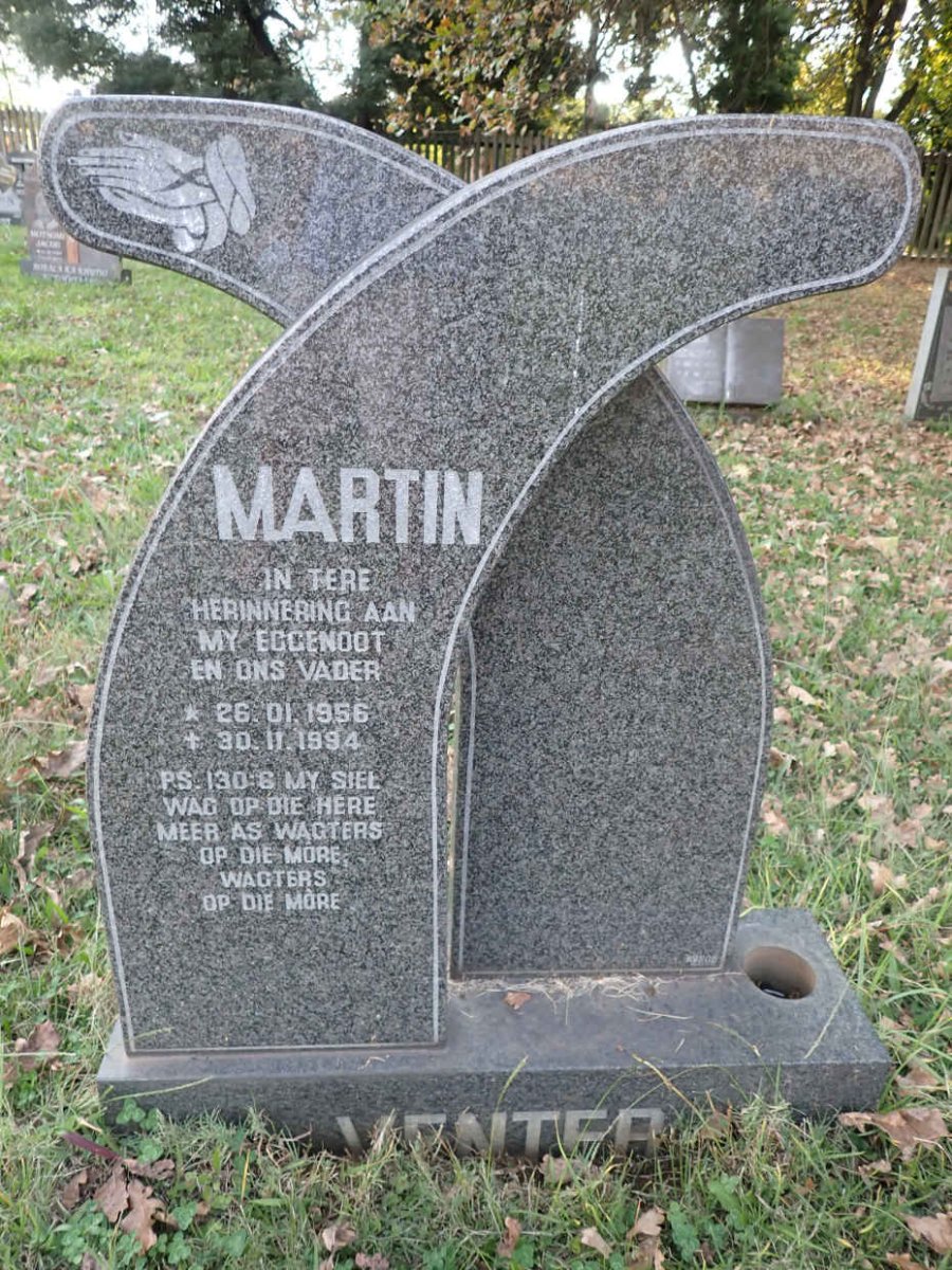 VENTER Martin 1956-1994