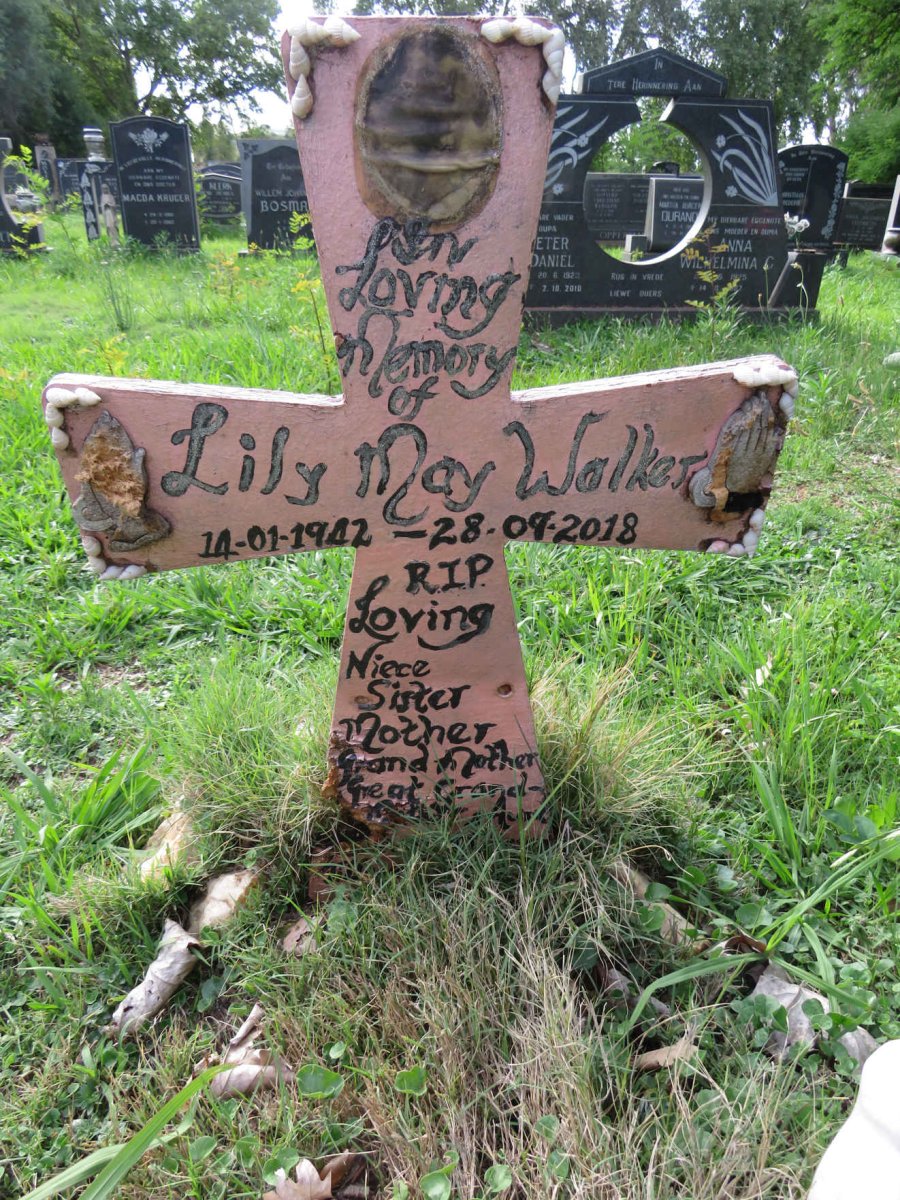 WALKER Lily May 1942-2018