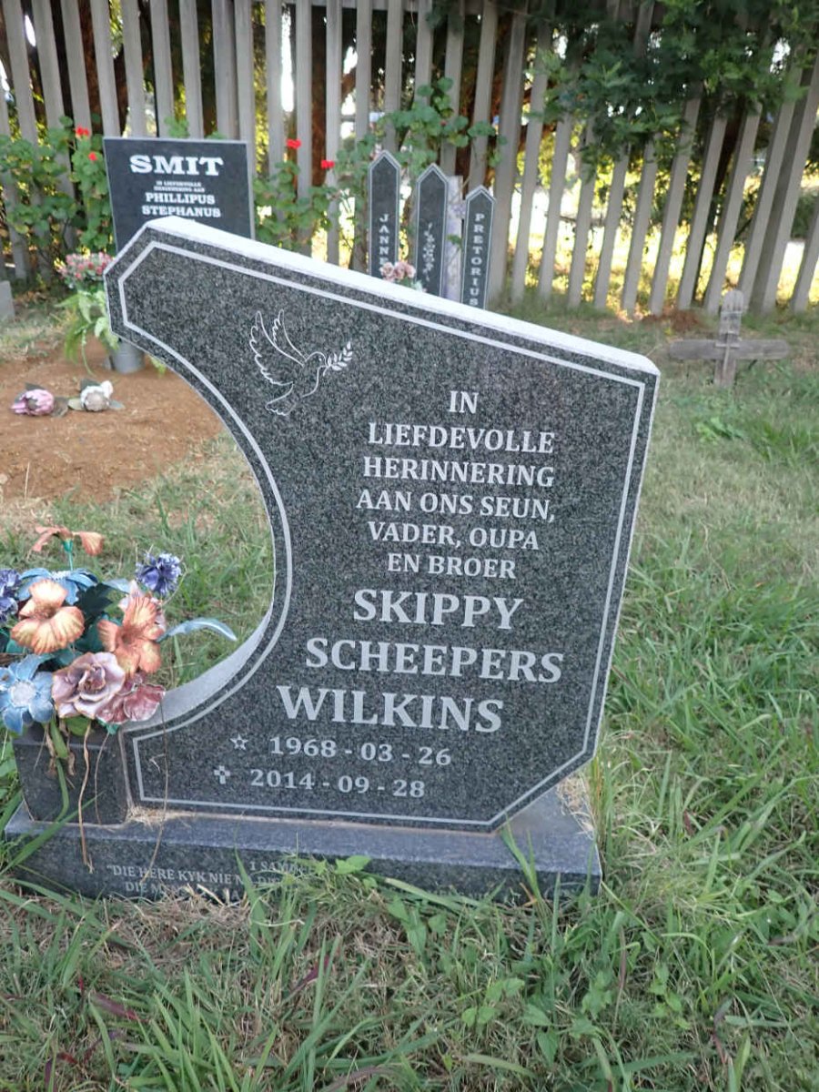 WILKINS Scheepers 1968-2014