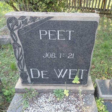 WET Peet, de