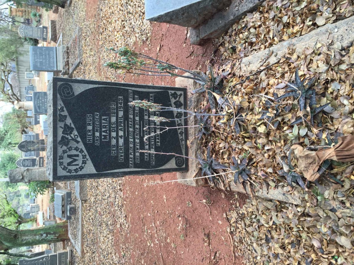 ? Maria 1883-1943
