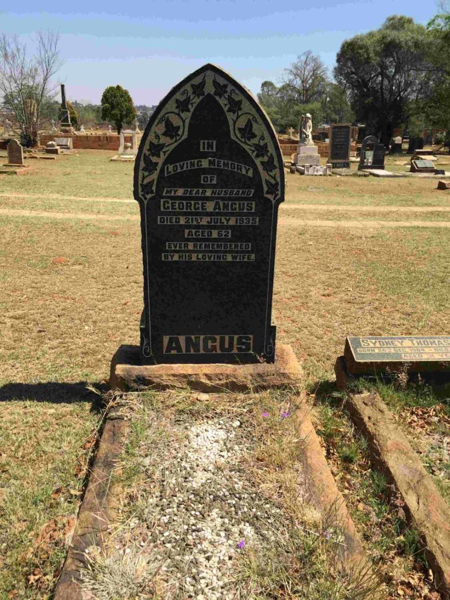 ANGUS George -1935