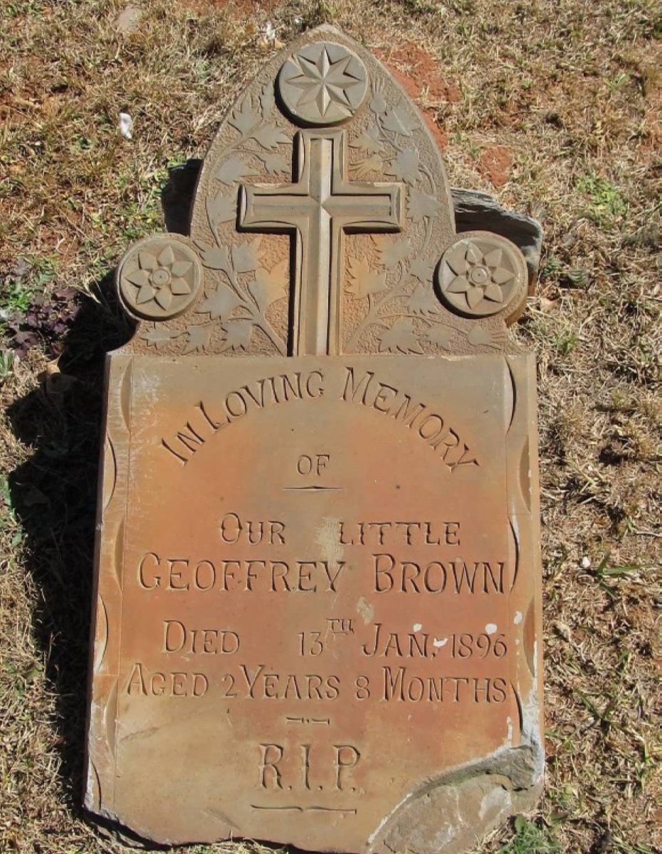 BROWN Geoffrey -1896