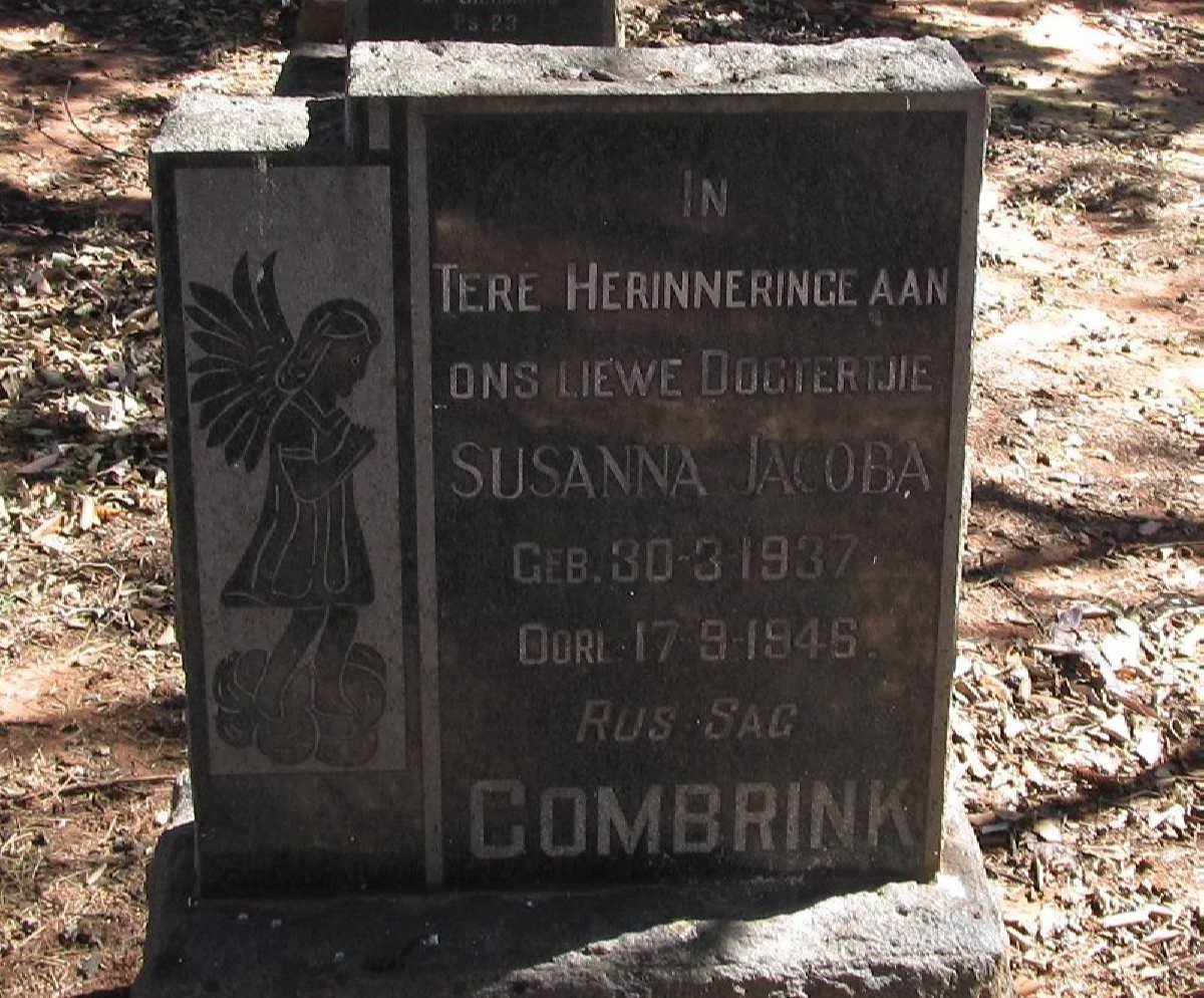 COMBRINK Susanna Jacoba 1937-1946