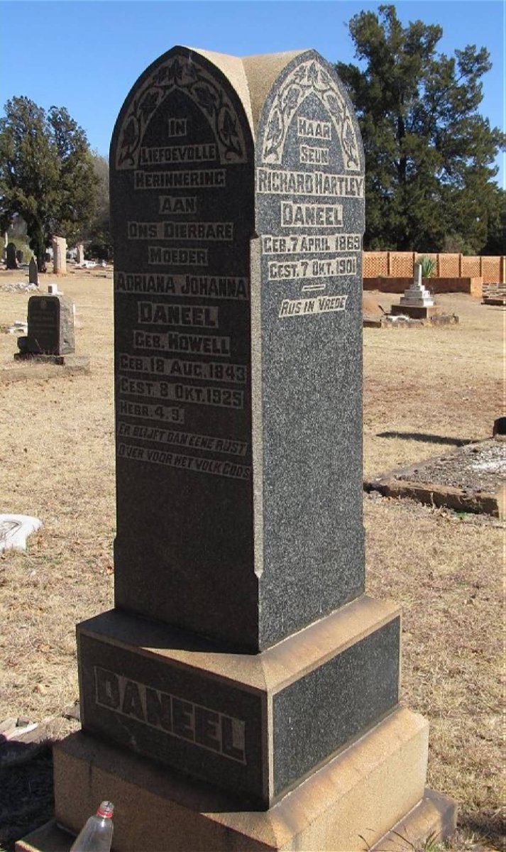 DANEEL Adriana Johanna nee HOWELL 1843-1925