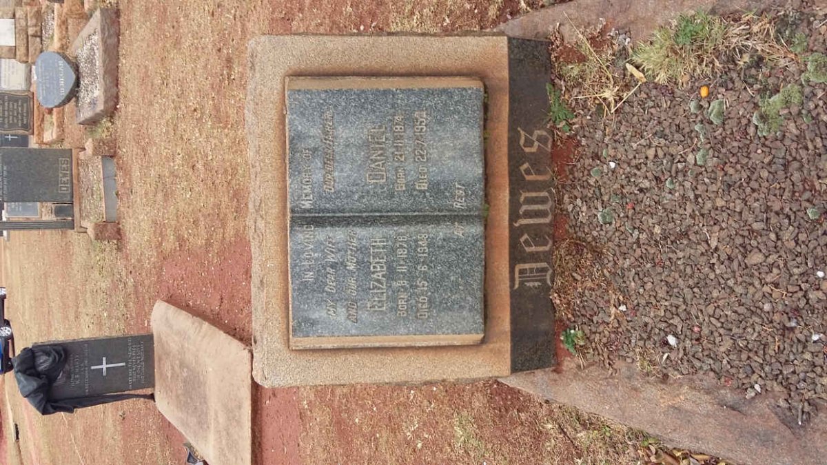 DEWES Daniel 1874-195? &amp; Elizabeth 1878-1948