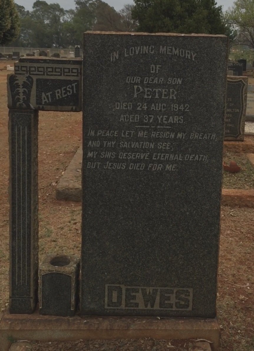 DEWES Peter -1942