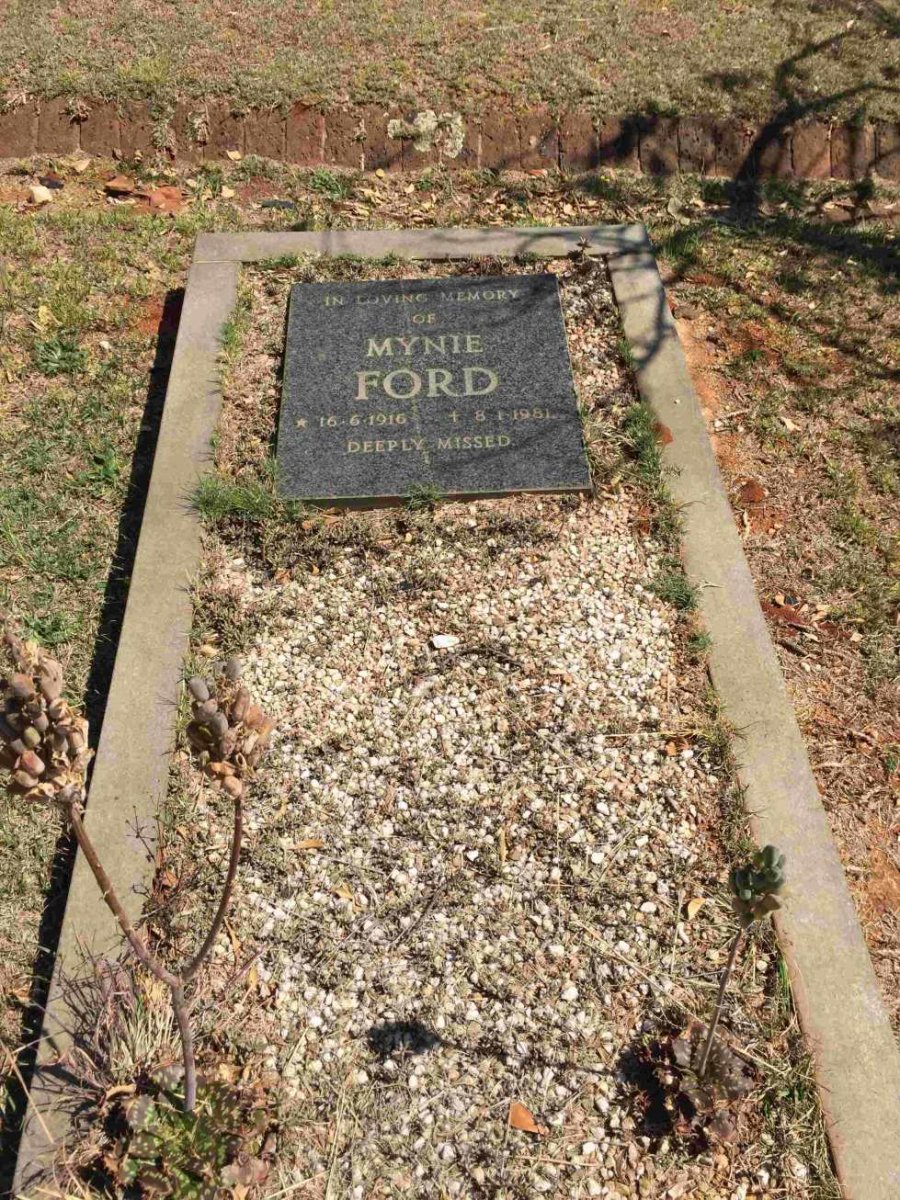 FORD Mynie 1916-1981