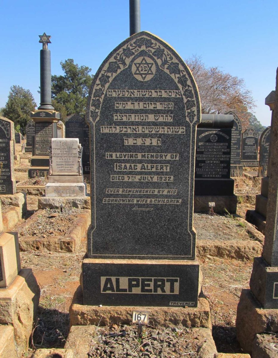 ALPERT Isaac -1932