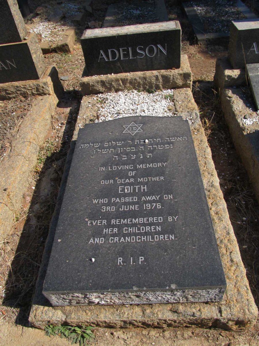 ADELSON Edith -1976