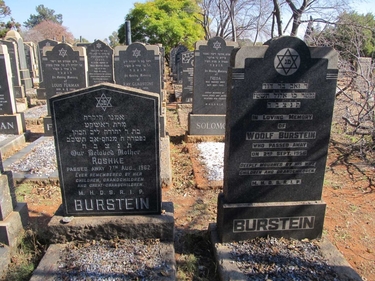 BURSTEIN Woolf -1956 &amp; Roshke -1962