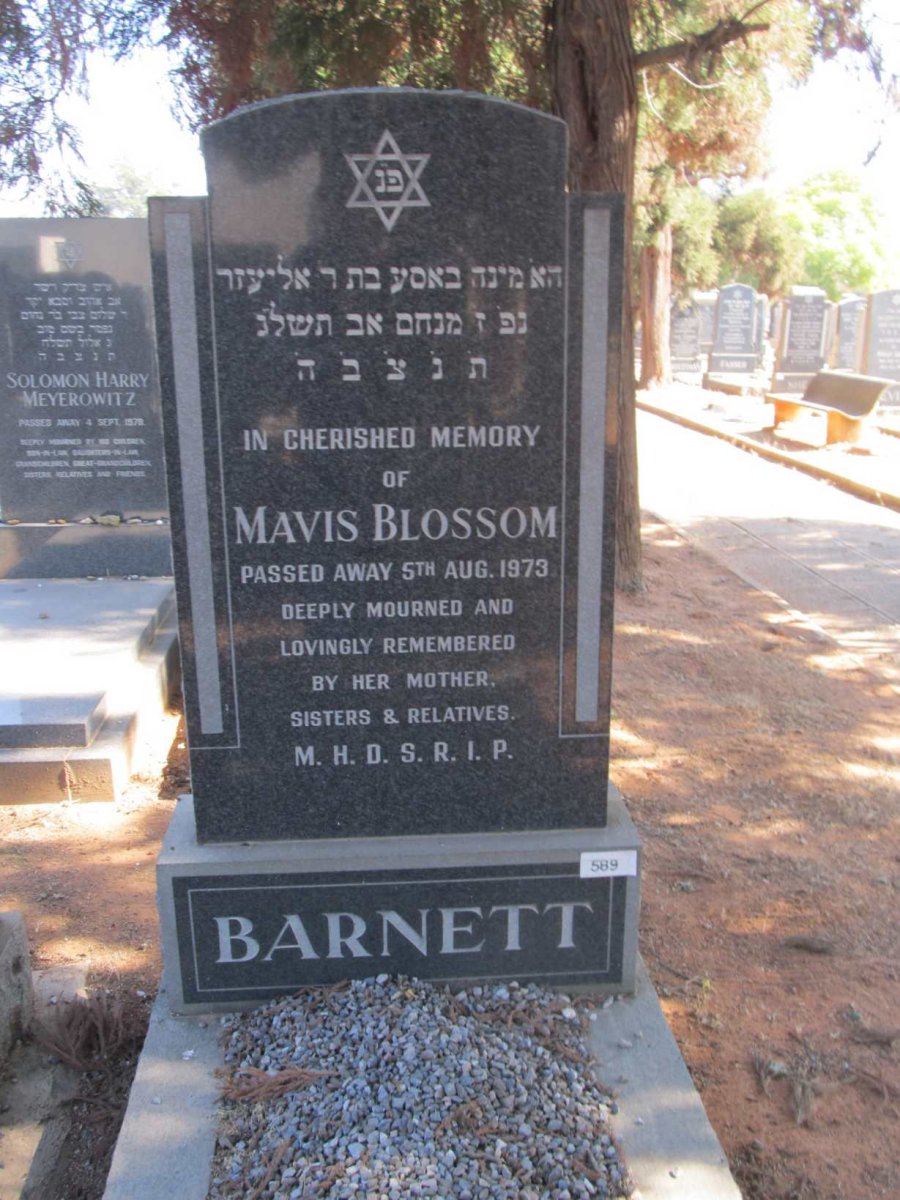 BARNETT Mavis Blossom -1973