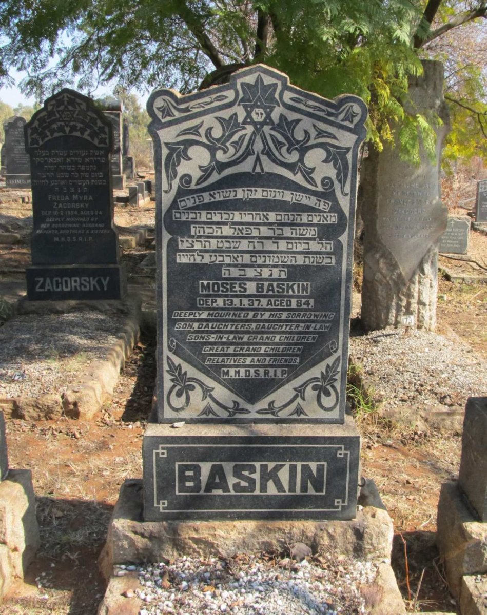 BASKIN Moses -1937