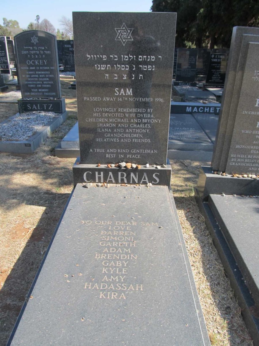 CHARNAS Sam -1996