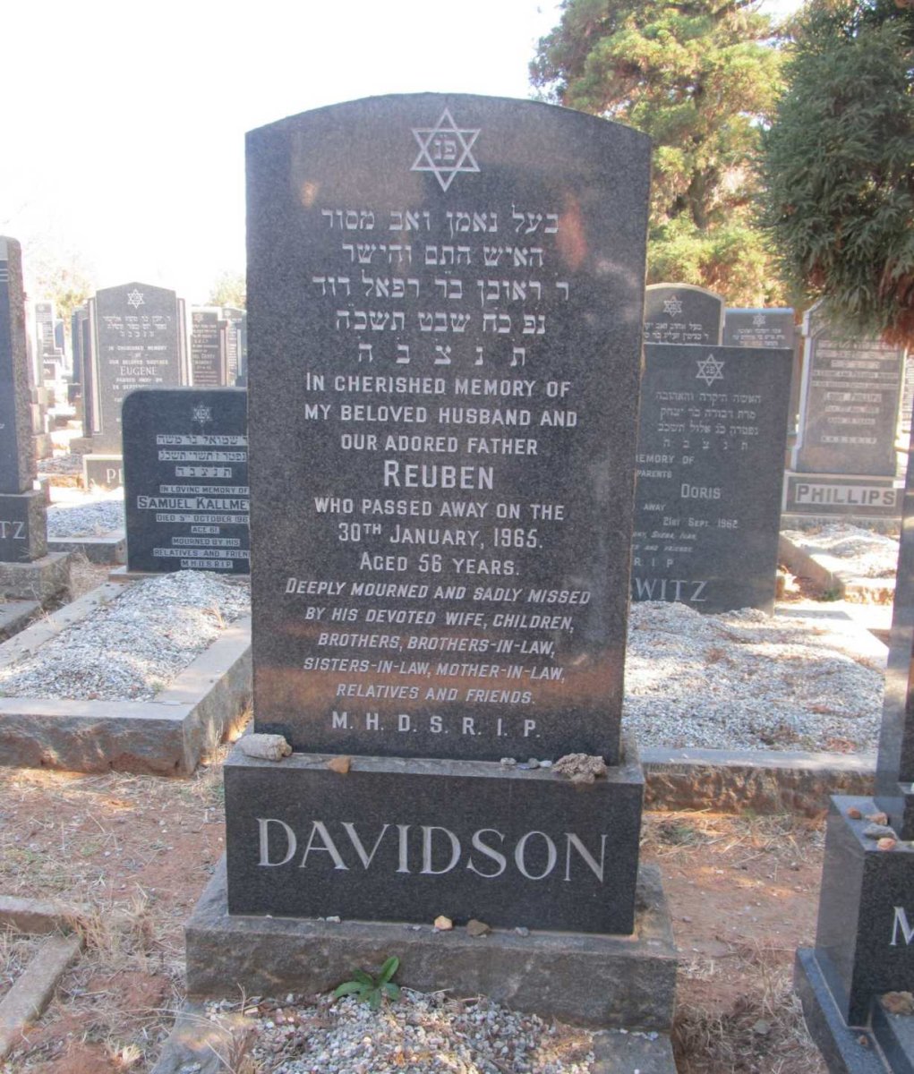 DAVIDSON Reuben -1965