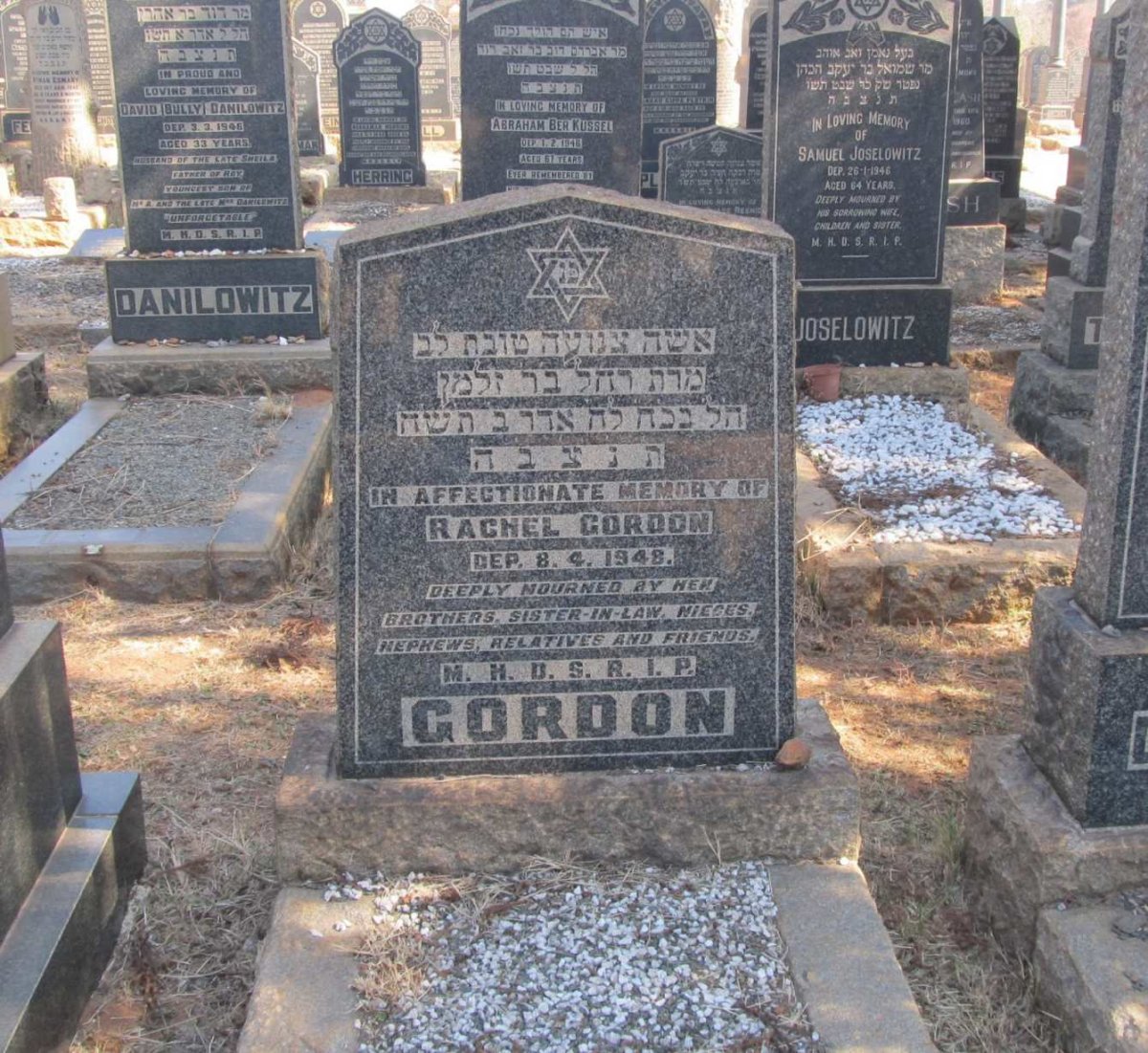 GORDON Rachel -1948