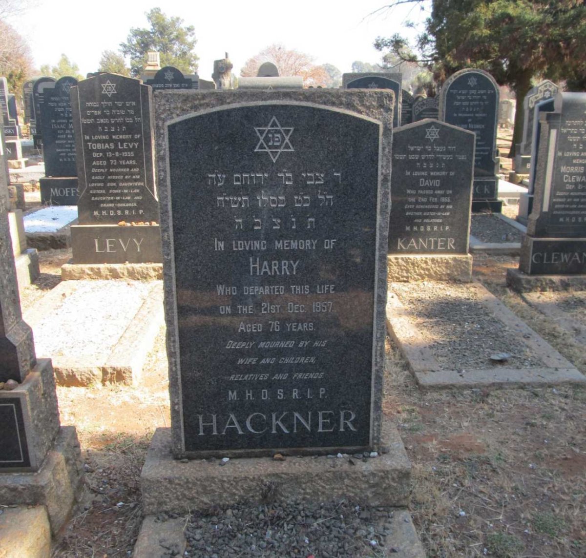 HACKNER Harry -1957