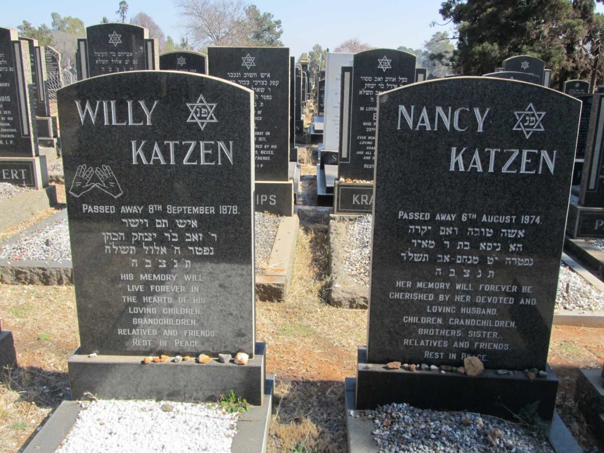KATZEN Willy -1978 &amp; Nancy -1974
