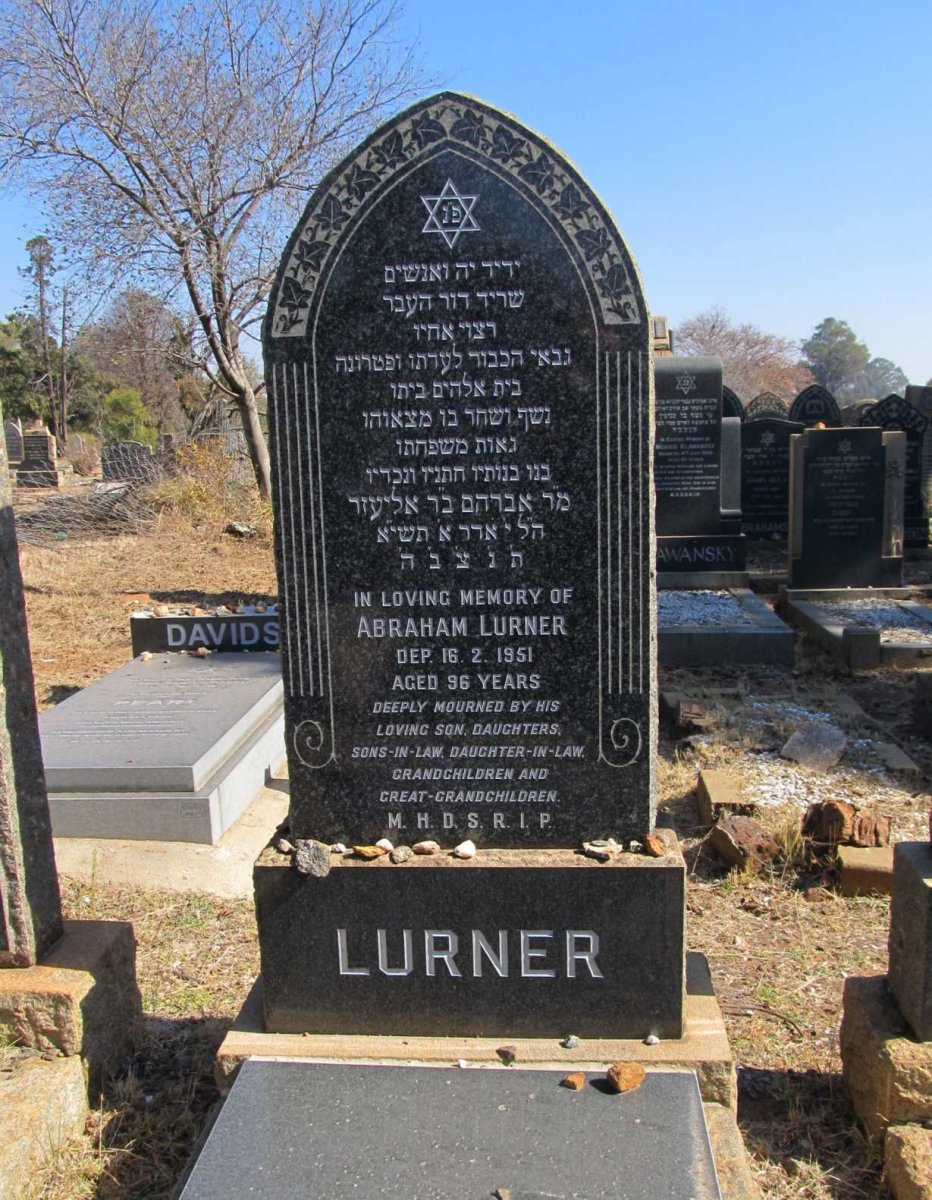 LURNER Abraham -1951