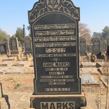MARKS Annie -1935
