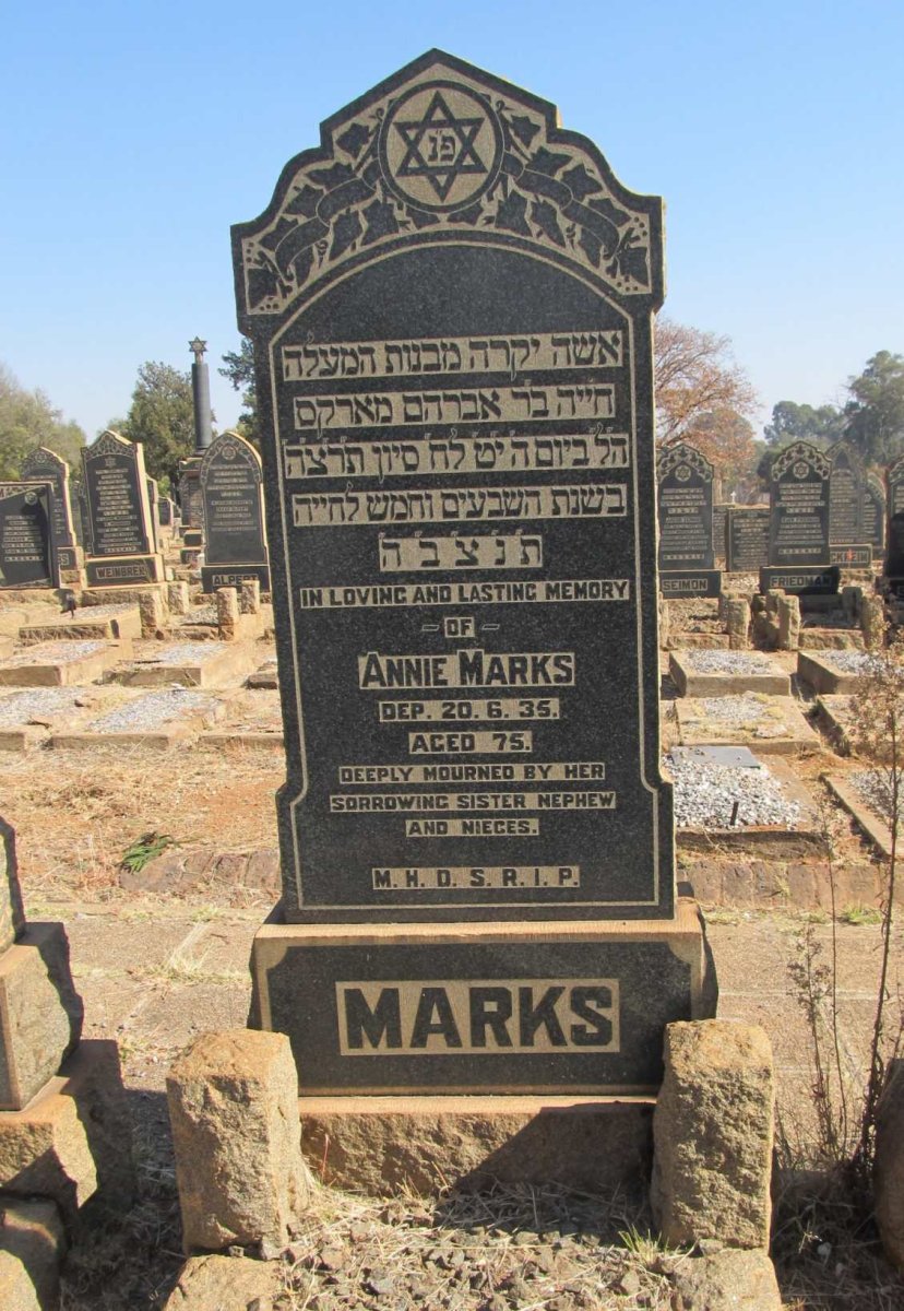 MARKS Annie -1935