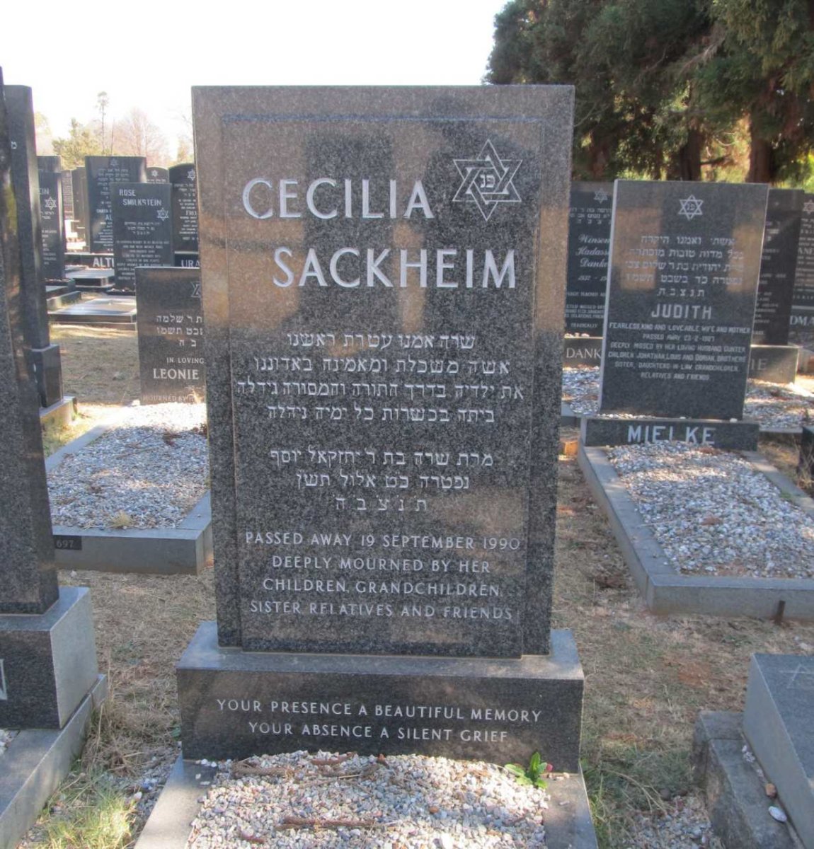 SACKHEIM Cecilia -1990