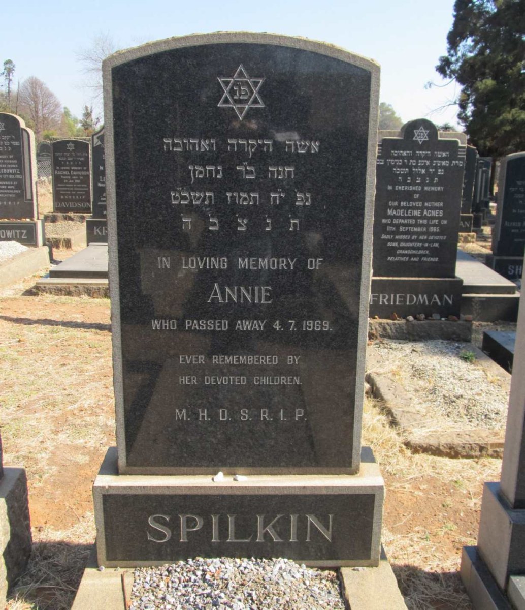 SPILKIN Annie -1969